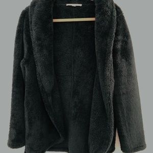 Shawl Sherpa Jacket from Loft